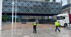 Birmingham stabbing: Centenary Square cordoned off after attack near library