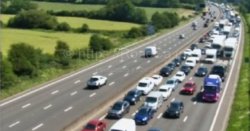 M25 traffic LIVE: Closure chaos on Kent motorway after crash - 90min delays